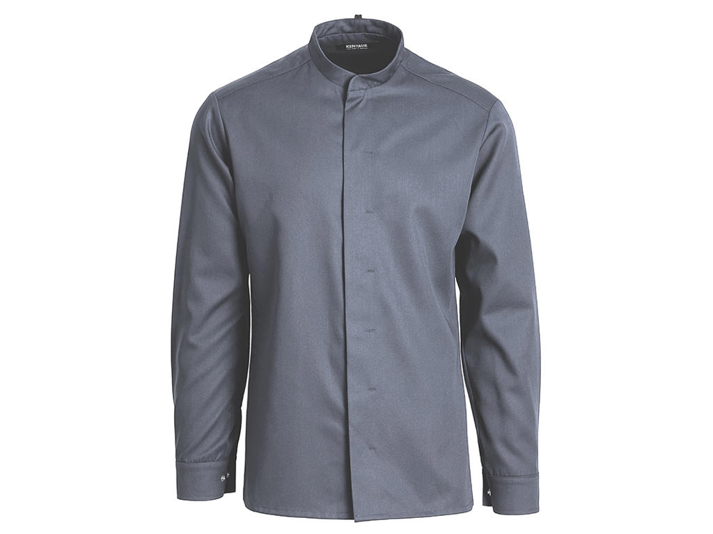 Kokkeskjorte Tencel Grå 3XL