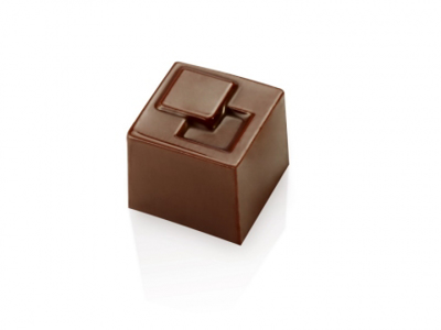 Chokoladeform 21 stk 10 g. 22x22x20 mm