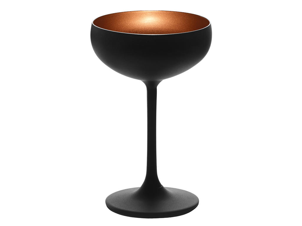 Glas Elements champagne Sort/Bronze 23cl