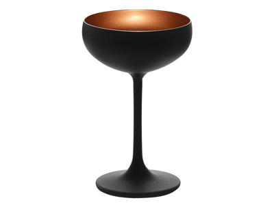 Glas Elements champagne Sort/Bronze 23cl
