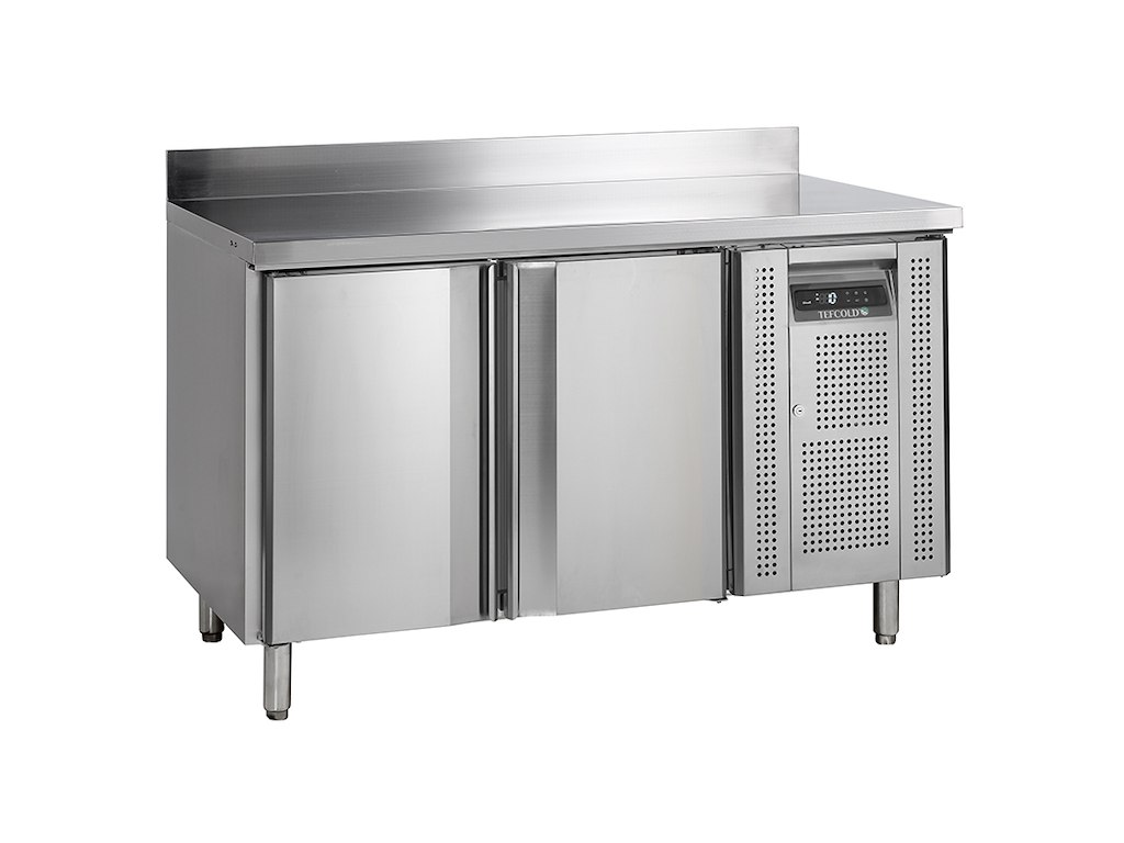 Frysedisk 2 låger m/bagkant GN1/1