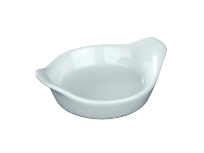 Skål Miniatures m. Greb 7x3 cm 2 cl Hvid