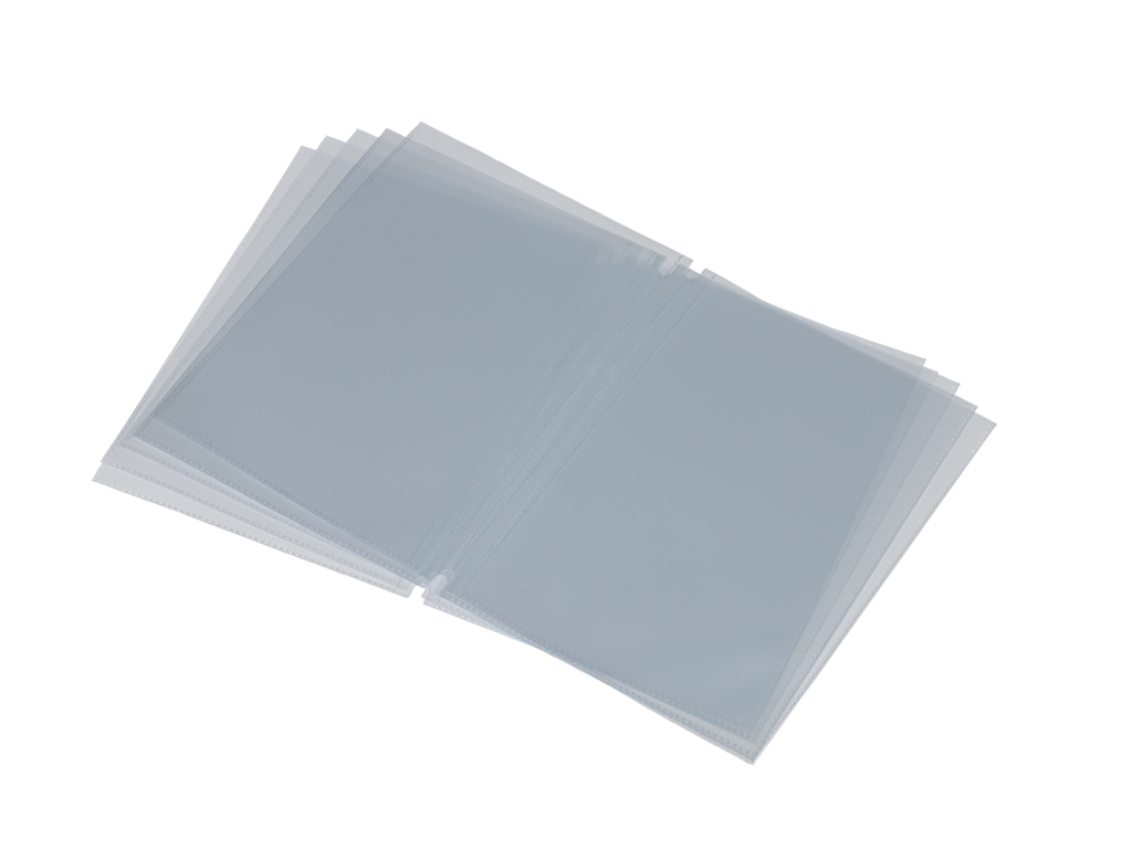 Opslag til menukort A5 transperant 10 st