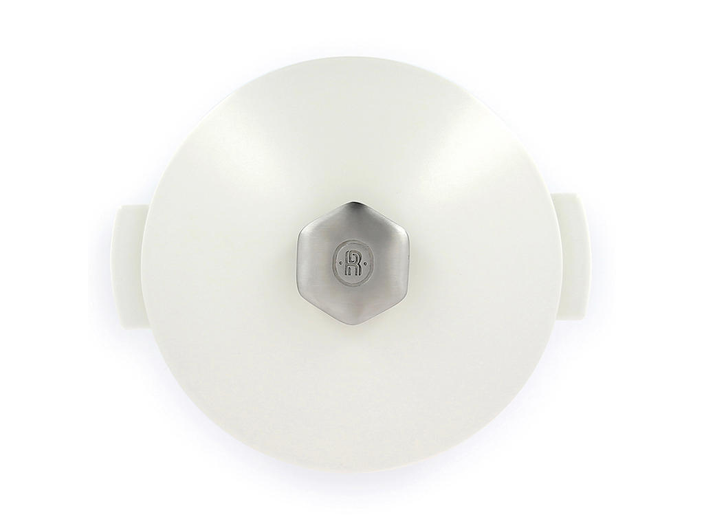 Låg til gryde Ø28 cm Satin Hvid Revolution 2