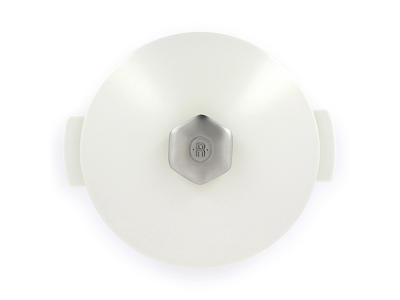 Låg til gryde Ø28 cm Satin Hvid Revolution 2