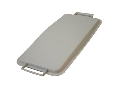 Låg til plastspand nr 778013 Gråt