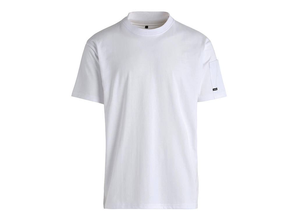 T-Shirt Kokke m/penlomme Hvid 4XL