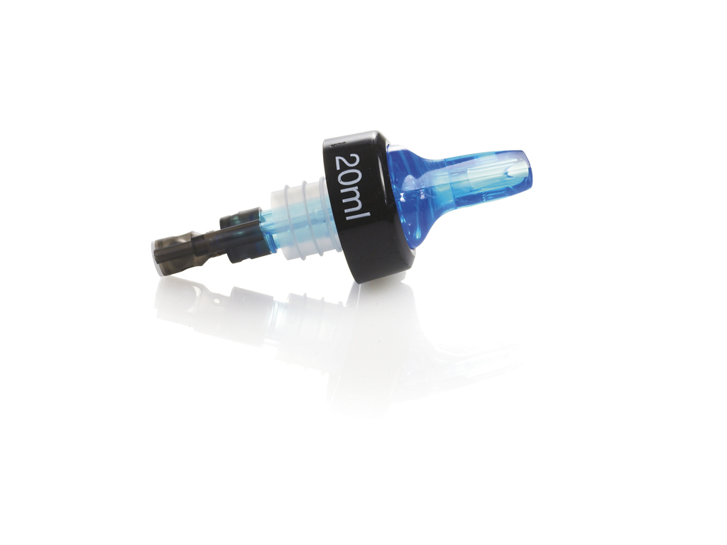 Skænkeprop 2 cl. blå