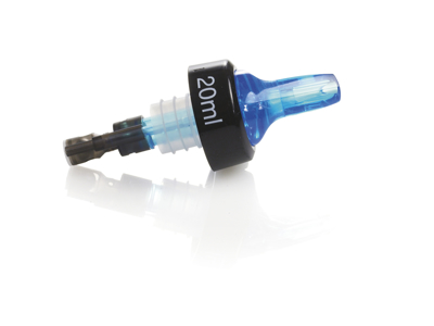 Skænkeprop 2 cl. blå