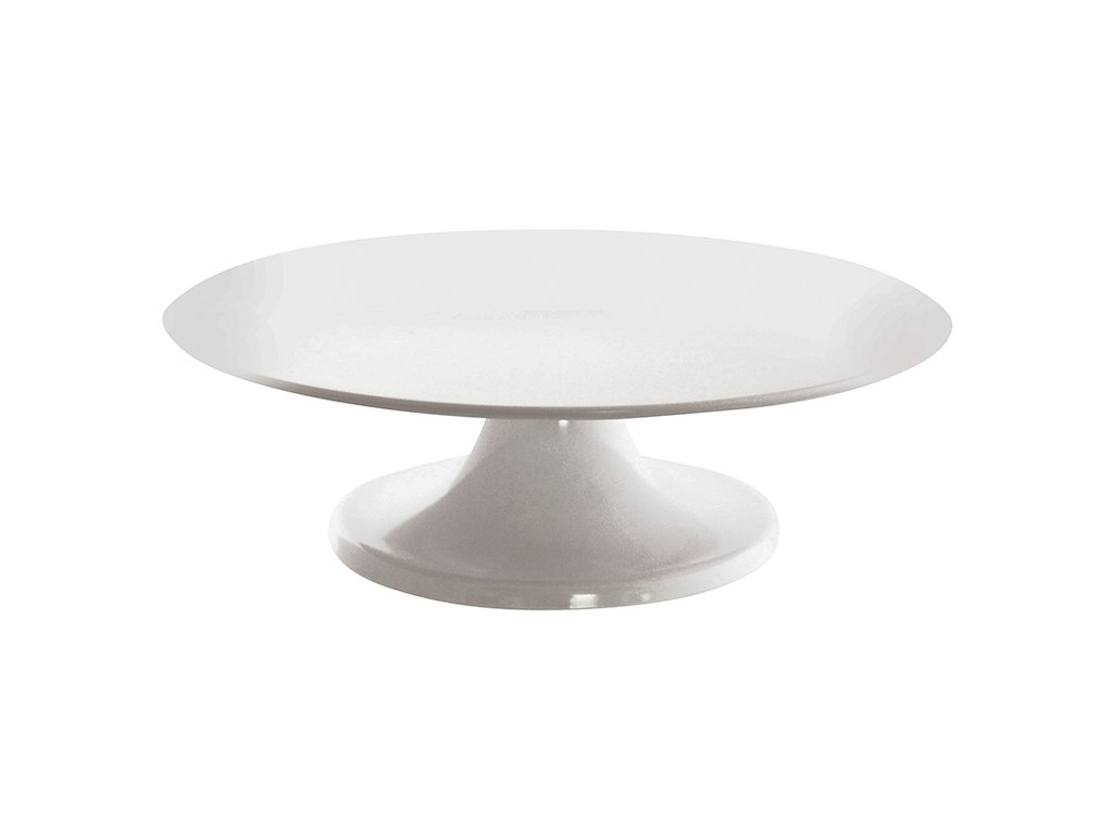 Kagefad drejbart Ø32 cm Hvid