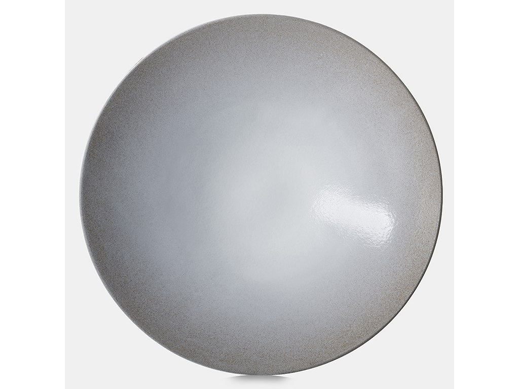 Tallerken 31 cm No.W 2 Hvid/Grå