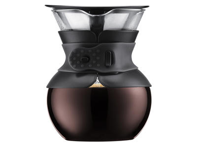 Kaffebrygger Pour Over Sort 4 kopper