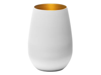 Glas Elements Vand Hvid/Guld 46,5 cl