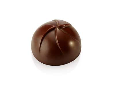 Chokoladeform 21 stk 10 g. Ø 30 x18 mm - Design 1