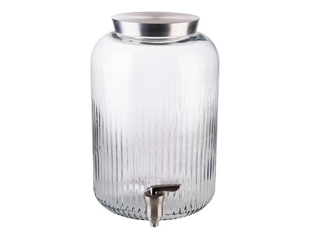 Drikke dispenser 7 ltr. m.taphane i Glas