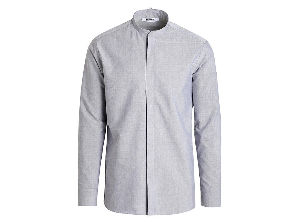 Herreskjorte Oxford - Oxford Grey L