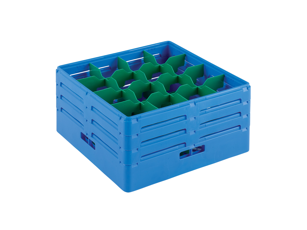 Opvaskebakke med inddeler