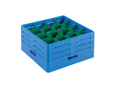 Opvaskebakke med inddeler