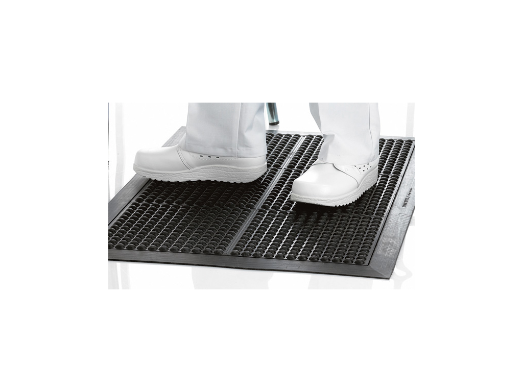 Måtte Star Comfort m.Bobler 60*90cm Sort