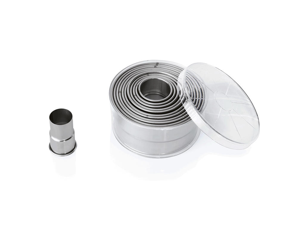 Udstikkersæt glat 12 stk 2,7-10,4 cm