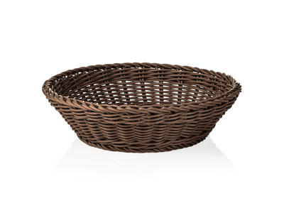 Brødkurv Brun Ø29 cm H7 cm Weaver Pro