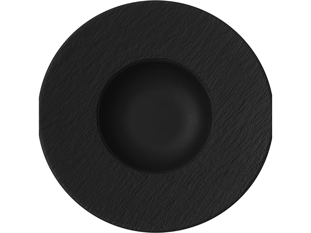 The Rock dyb tallerken sort Ø29/14 cm