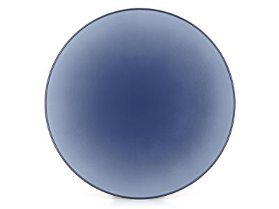 Tallerken Ø28 cm Blå Equinoxe