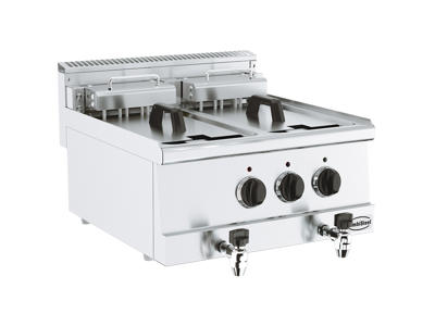 Friture 2x10 Lltr. EL 600x600x300 mm