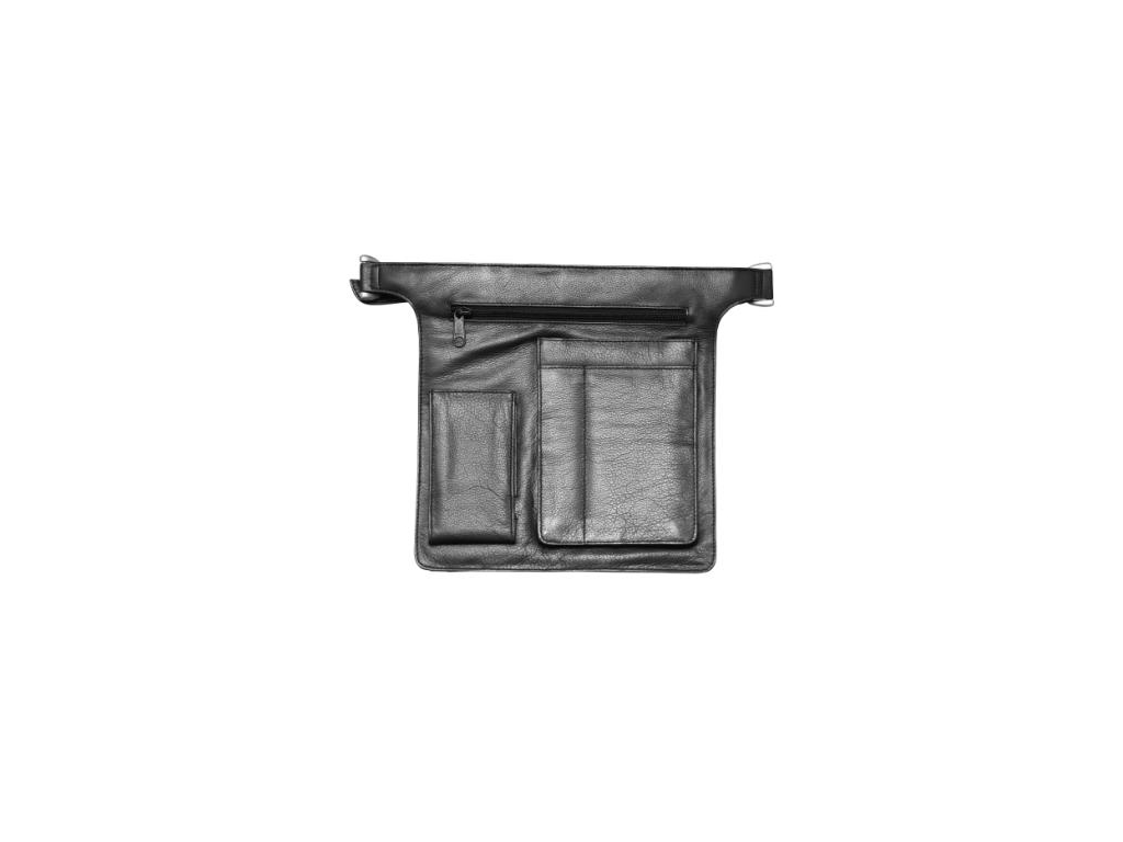 Pung mavebælte 2 lommer + lynlås lomme