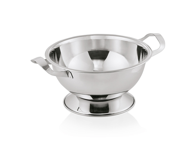 Suppeterrin rustfri m. fod 3 ltr