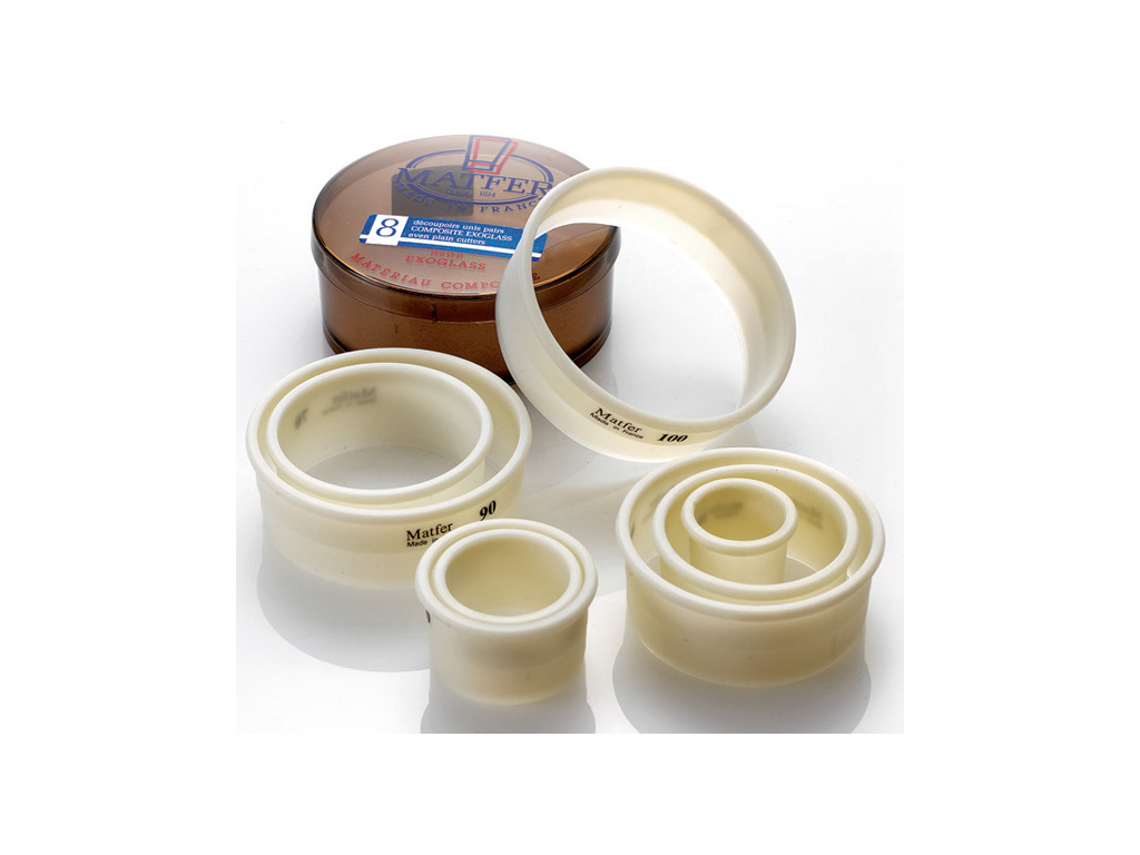 Udstikkersæt 8 dele 30-100 mm x 3,5 cm e