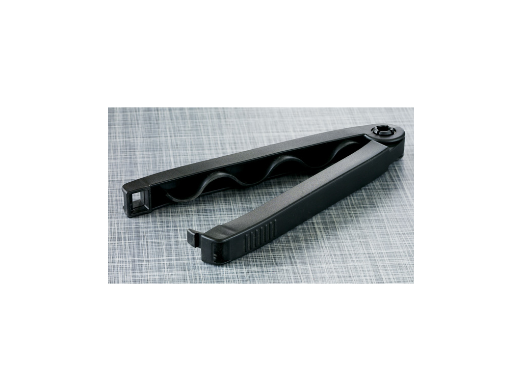 Poselukker, mega, 24 cm, sort