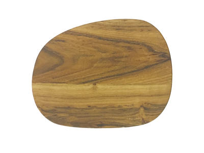 RAW Smørebræt 2 stk. 19x14 cm Teaktræ