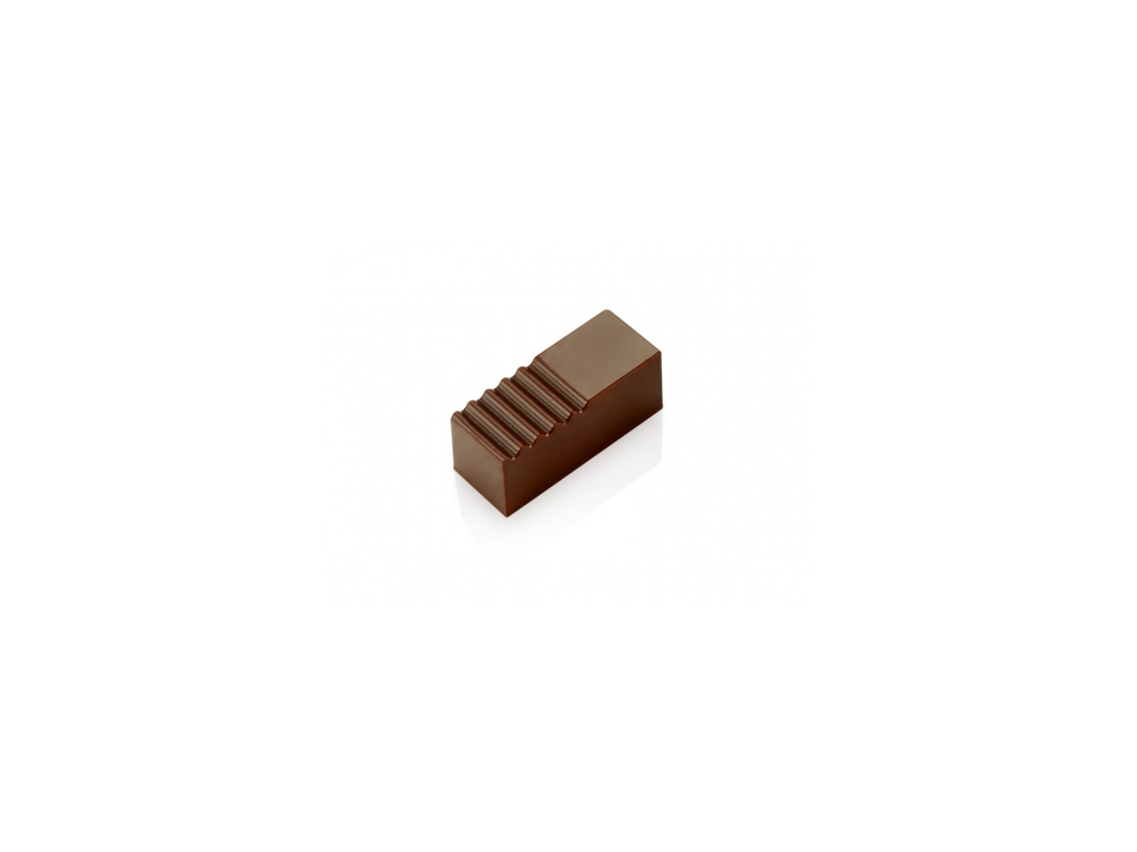 Chokoladeform 21 stk 10 g. 15x37x15 mm