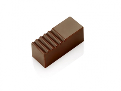 Chokoladeform 21 stk 10 g. 15x37x15 mm