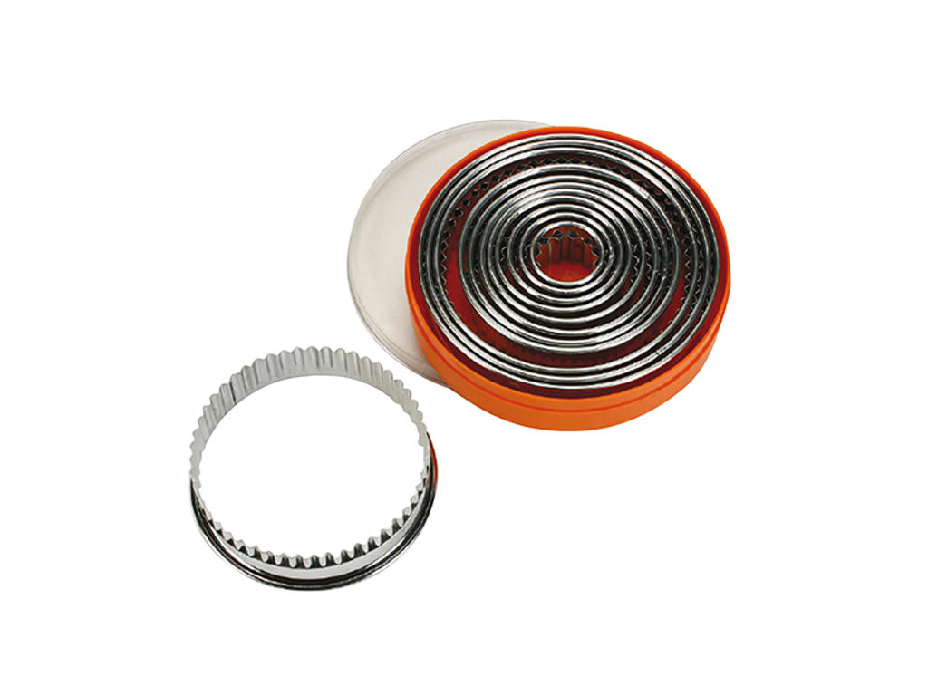 Udstikkersæt riflet RF 9 dele