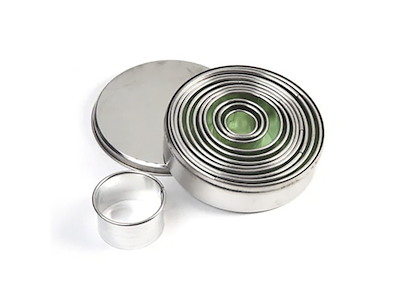 Udstikkersæt Glat 12 stk 22-110mm