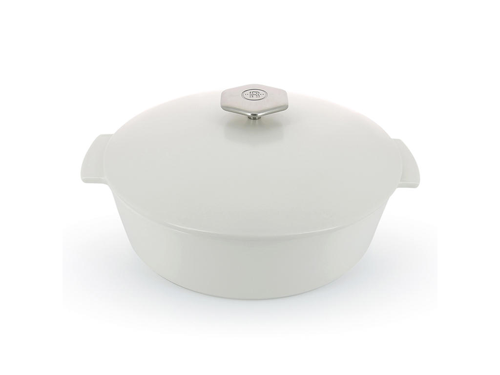 Gryde Ø28 cm Satin Hvid Induktion Revolution 2