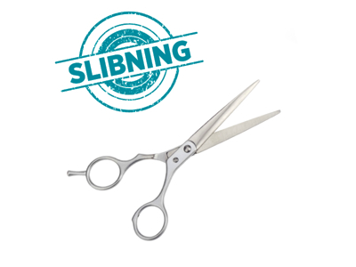 Saks, frisør, håndslebet