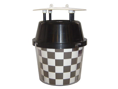 Funnelfælde til møl uden limplader