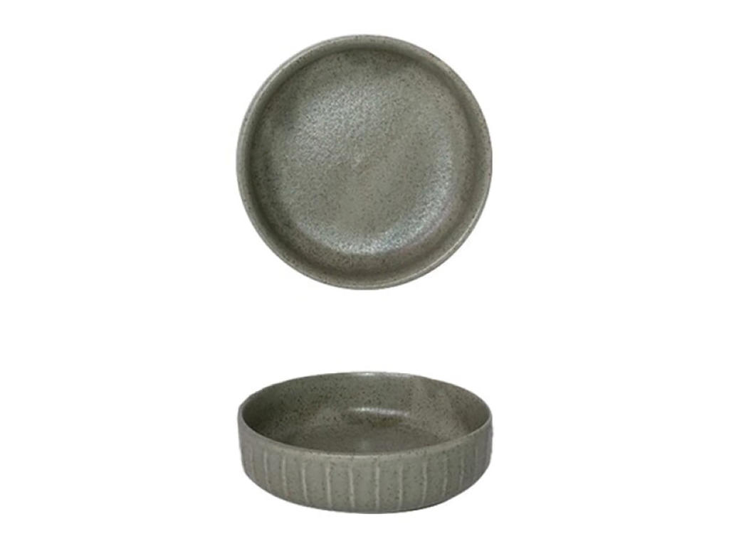 Skål Lav Ø9 cm Grå Gordion