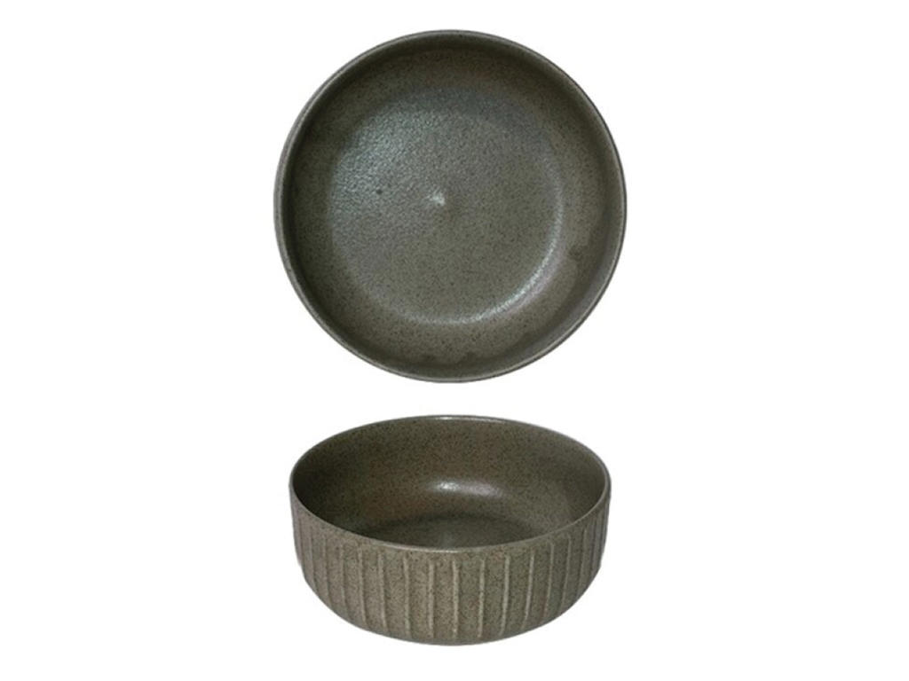 Skål Høj Ø13 cm Grå Gordion