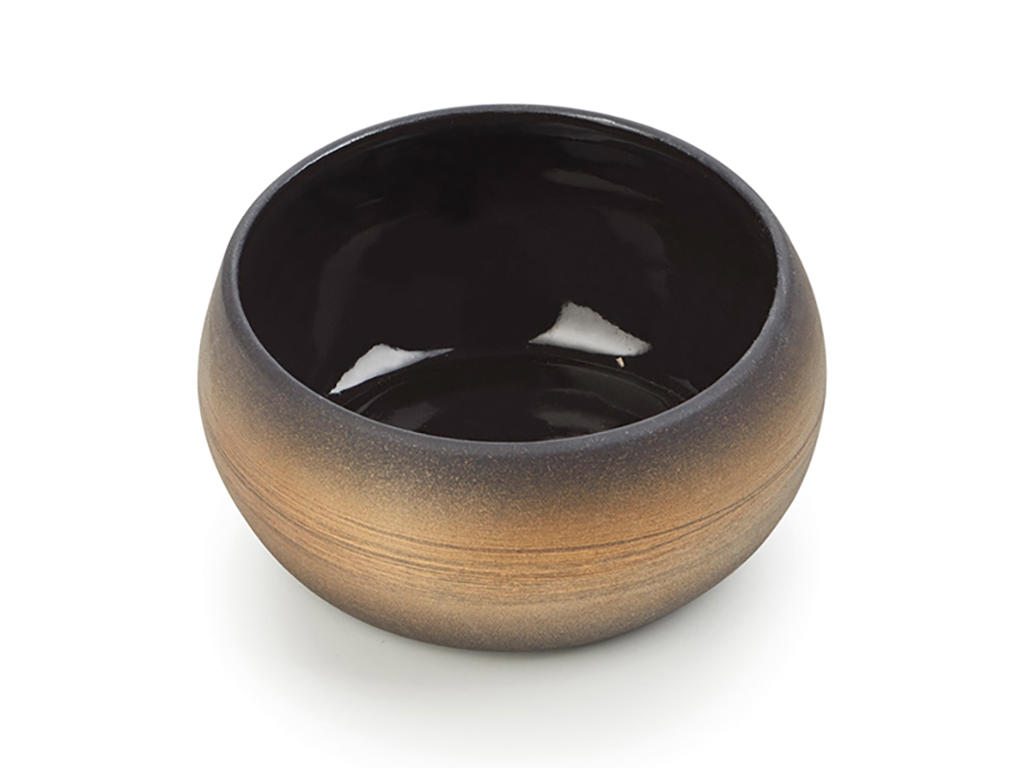 Skål 7 cl Solstice Sort/Guld