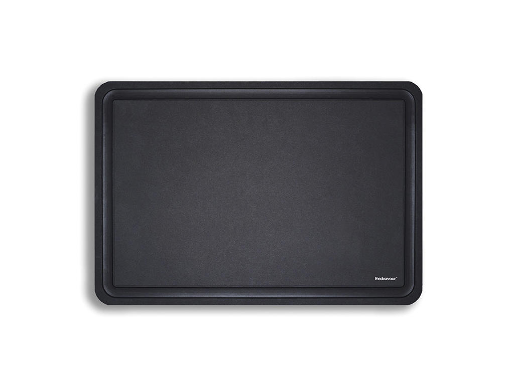 Skærebræt Endeavour M m.rille Fibre Sort