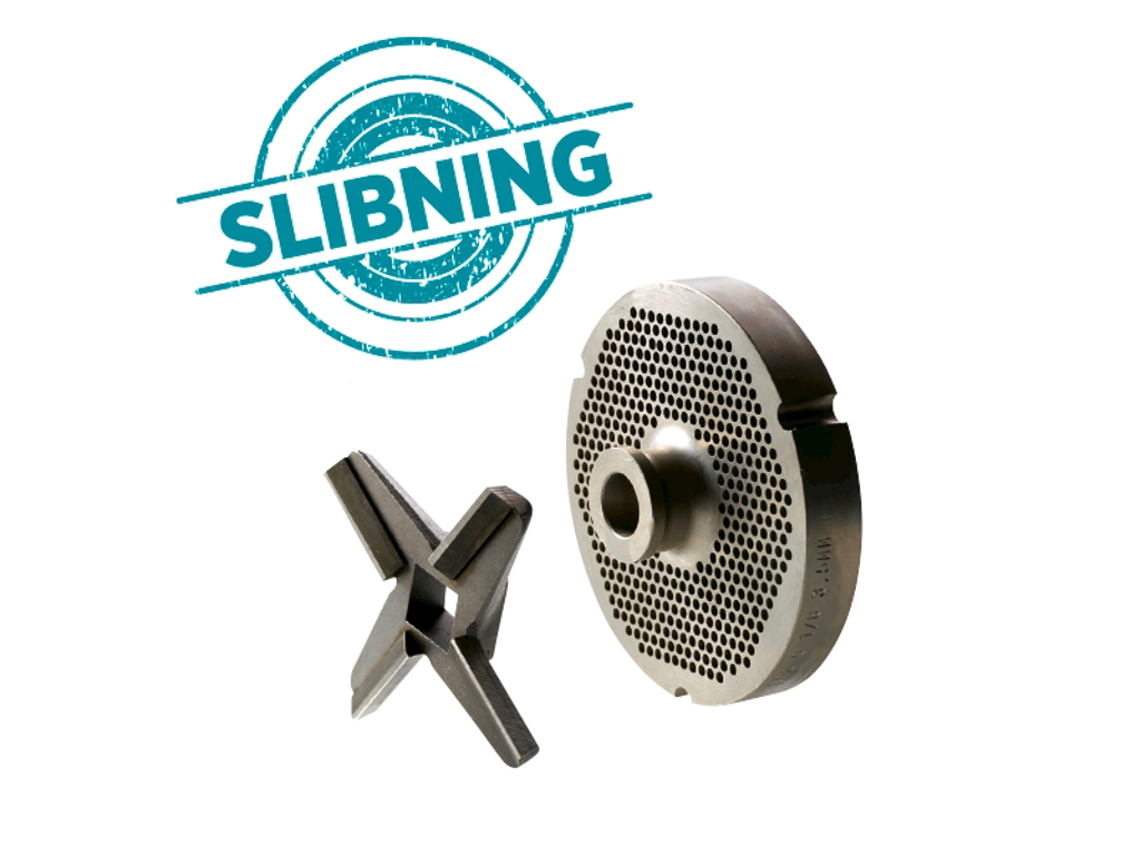 Maskinsæt nr. 10 slebet Ø 70 mm.