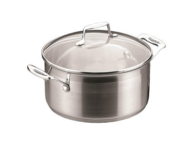 Gryde m/glaslåg 4,5 ltr Impact Scanpan