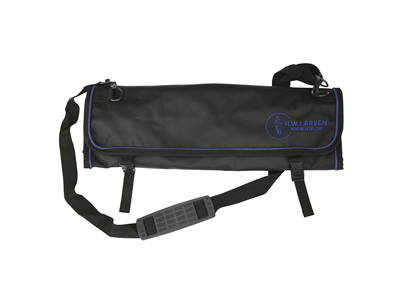 Rullemappe uden indhold, 11 rum til knive, HWL, Blød, Sort