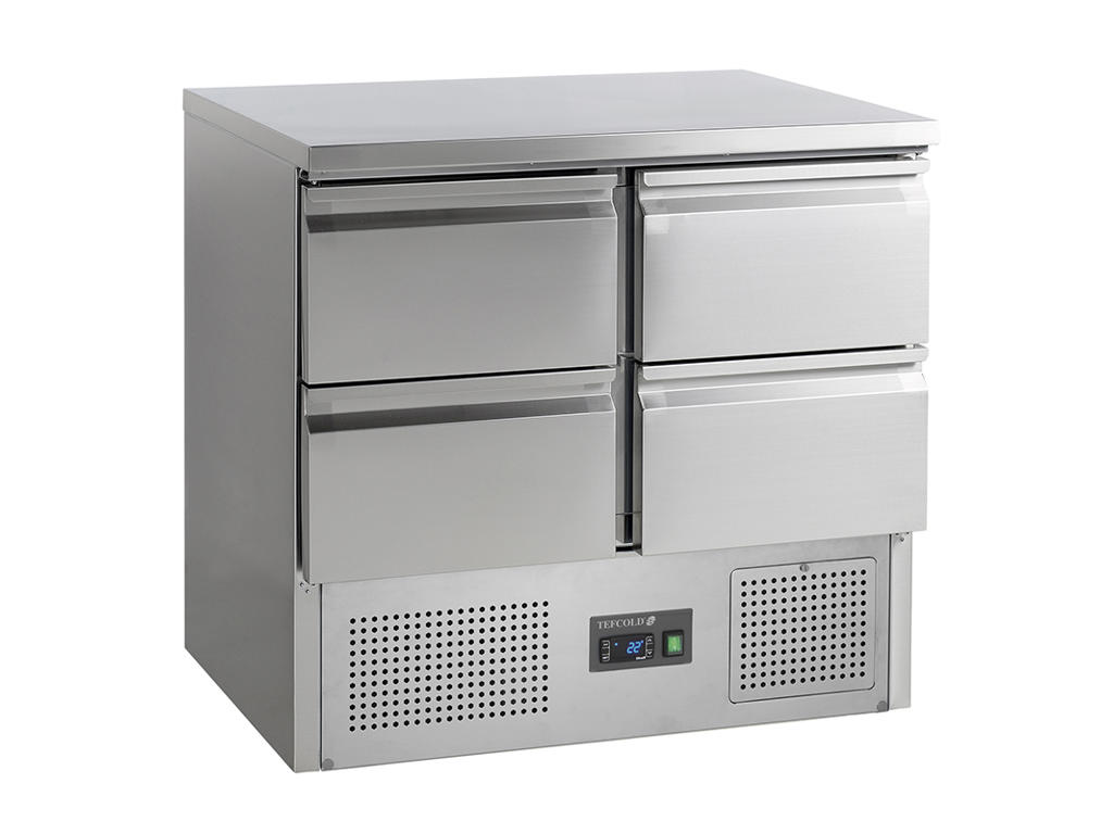 Køledisk 4 skuffer +2-+10C GN 1/1