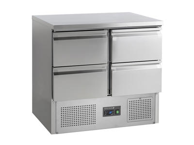 Køledisk 4 skuffer +2-+10C GN 1/1