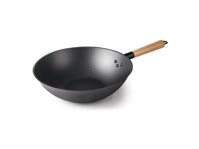 Wok Non-stick Jern træhåndtag Ø32 h 9,5 